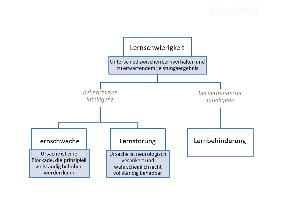 Lernschwächen im Überblick